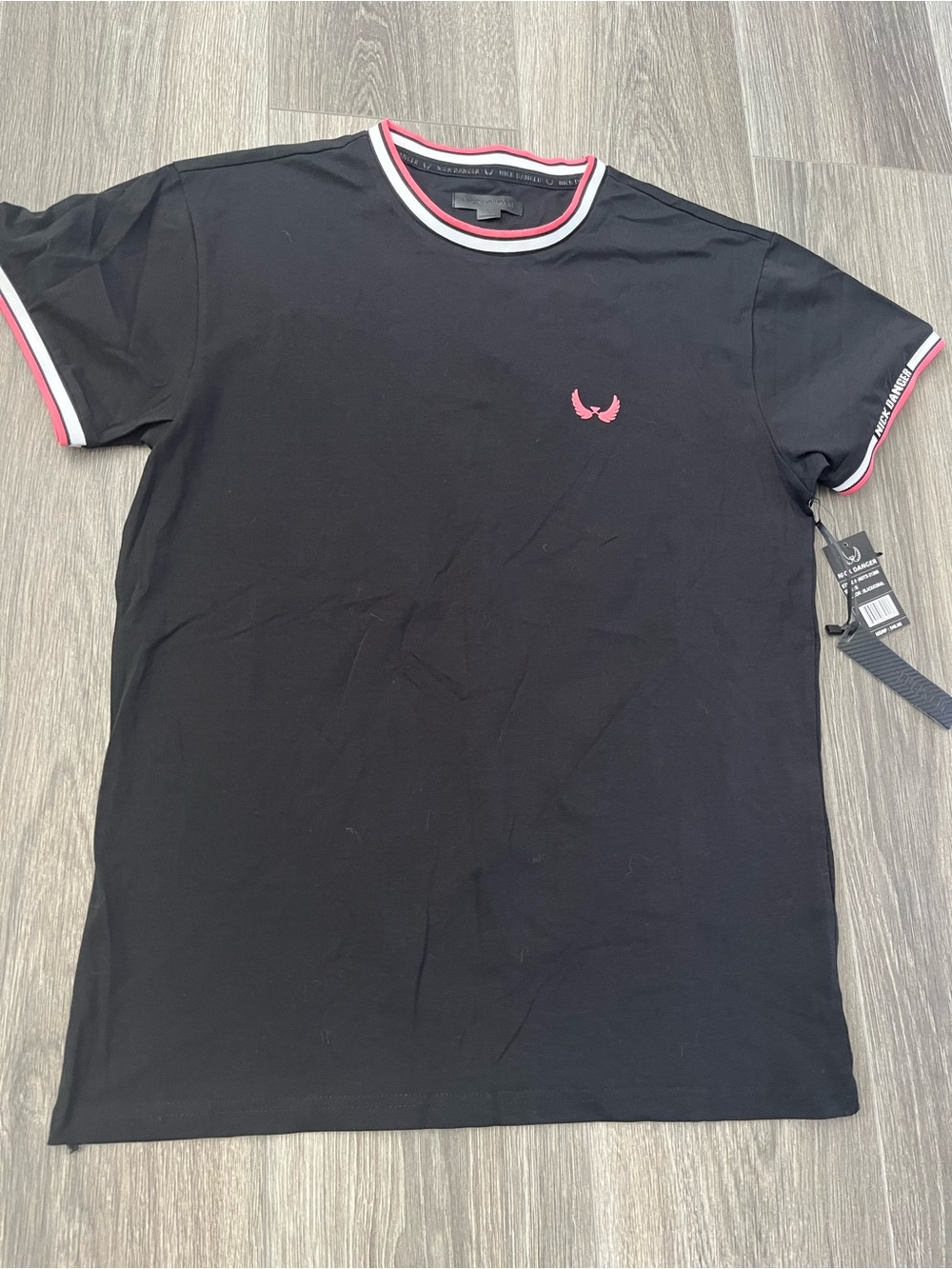 Nick Danger Black T-Shirt with Accents